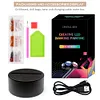 DIY Diamond Painting 7 Color Night Light Lamp Home Decoration Ornament Gift Kit(Santa Claus)