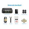 Solar/USB Charging TPMS Tire Pressure Monitoring System with 4 External Sensors