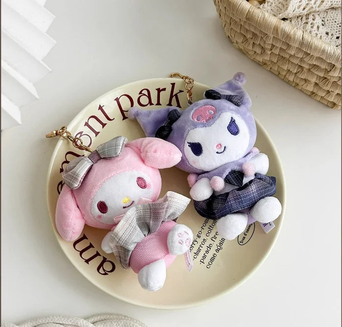 Kuro and Melo JK Uniform Plush Pendant