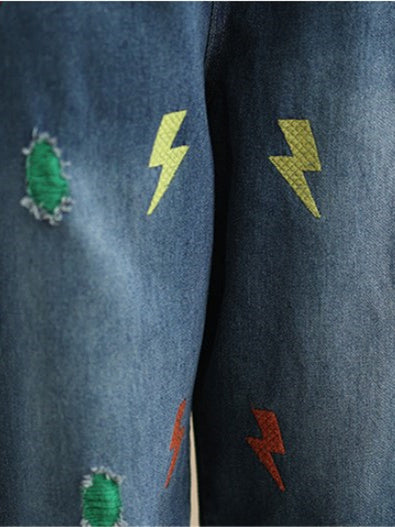 Women Half Sleeve V-neck Solid Color Dress