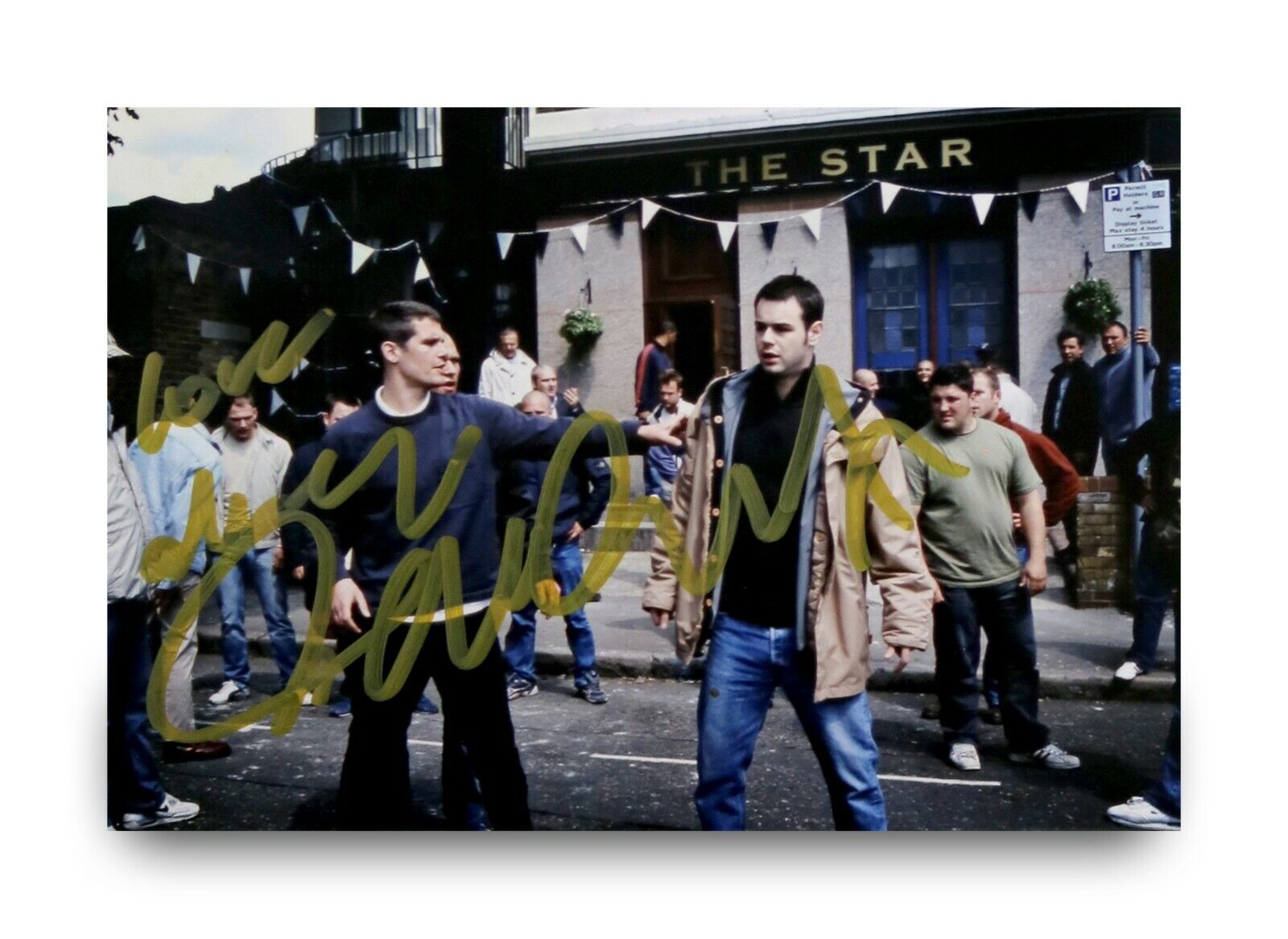 Danny Dyer Signed 6x4 Photo Poster painting Mick Eastenders Football Factory Autograph + COA