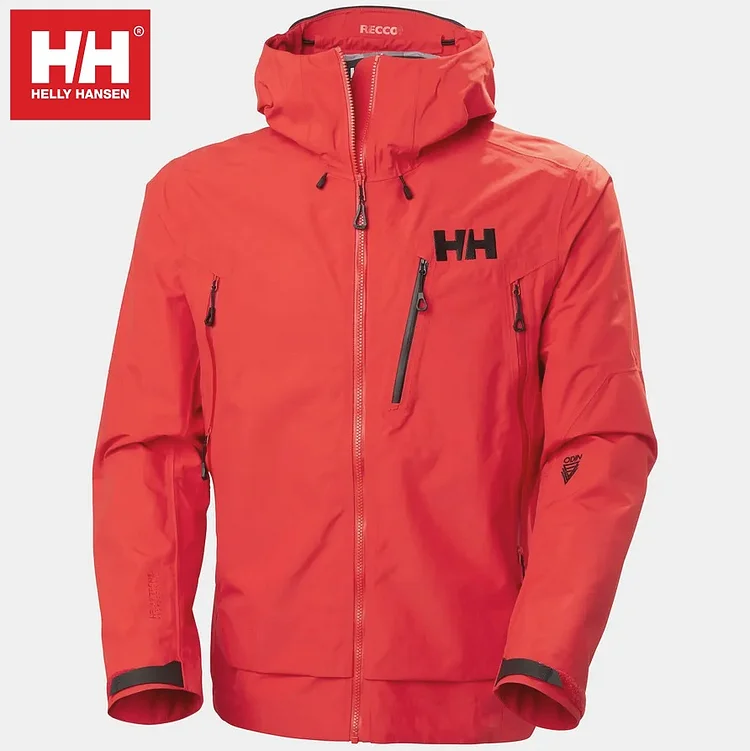 Nowa wodoodporna i wiatroszczelna męska kurtka outdoorowa HELLY HANSEN® 2025