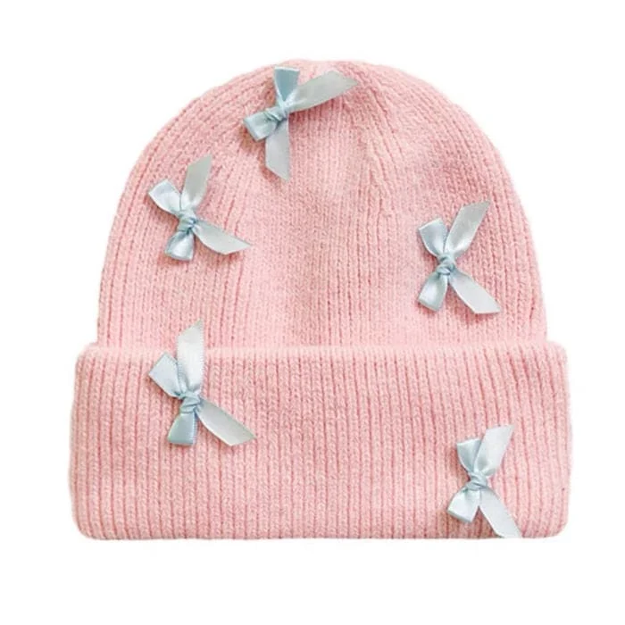 Bows Knit Hat