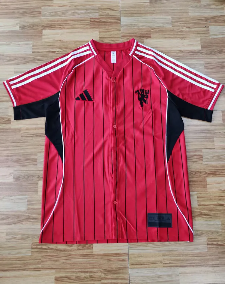 25/26 Manchester United Baseball Jersey