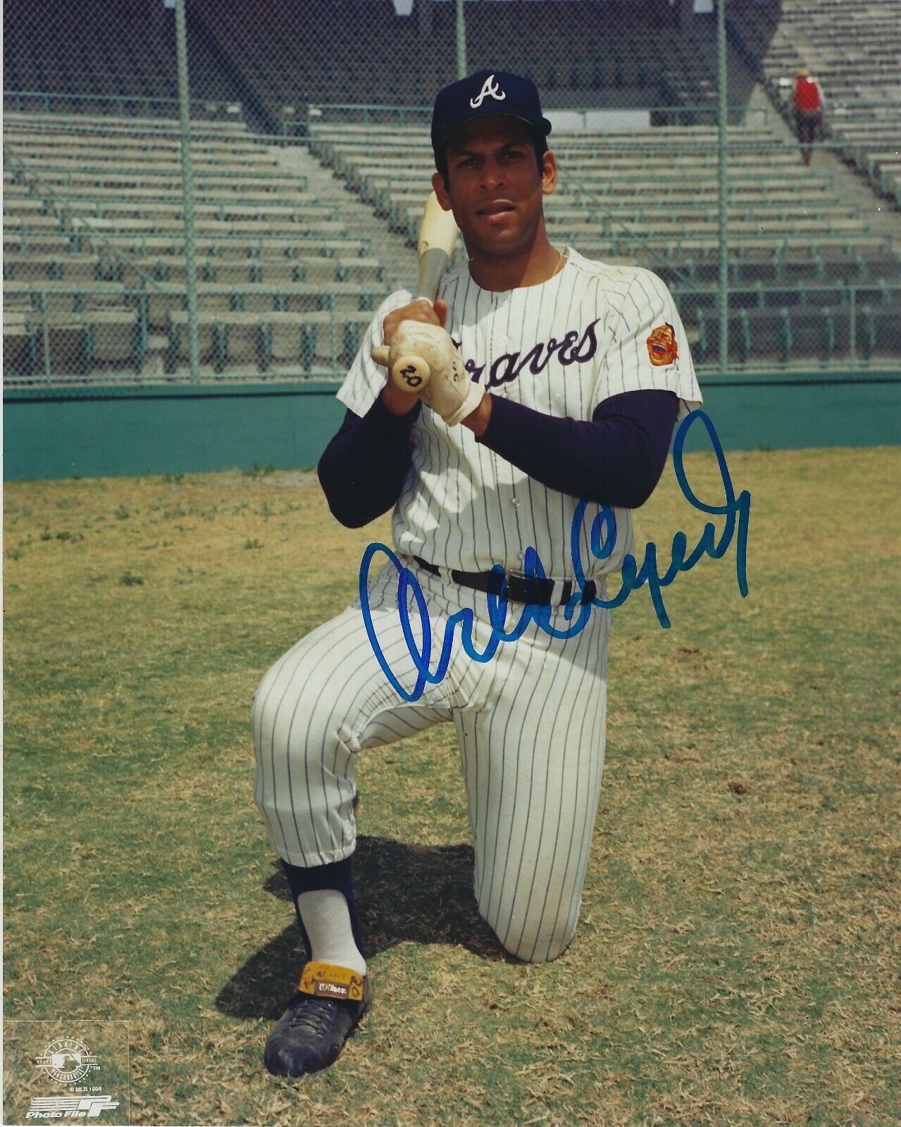 Signed 8x10 ORLANDO CEPEDA Atlanta Braves Autographed Photo Poster painting - COA