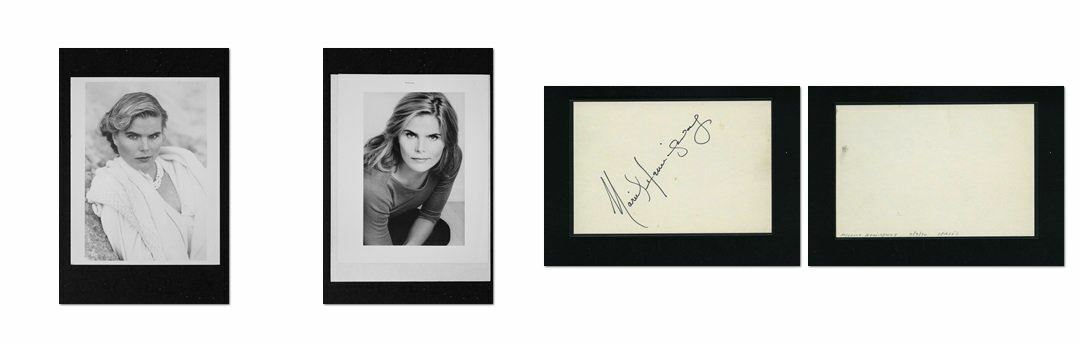 Mariel Hemingway - Signed Autograph and Headshot Photo Poster painting set - Star 80