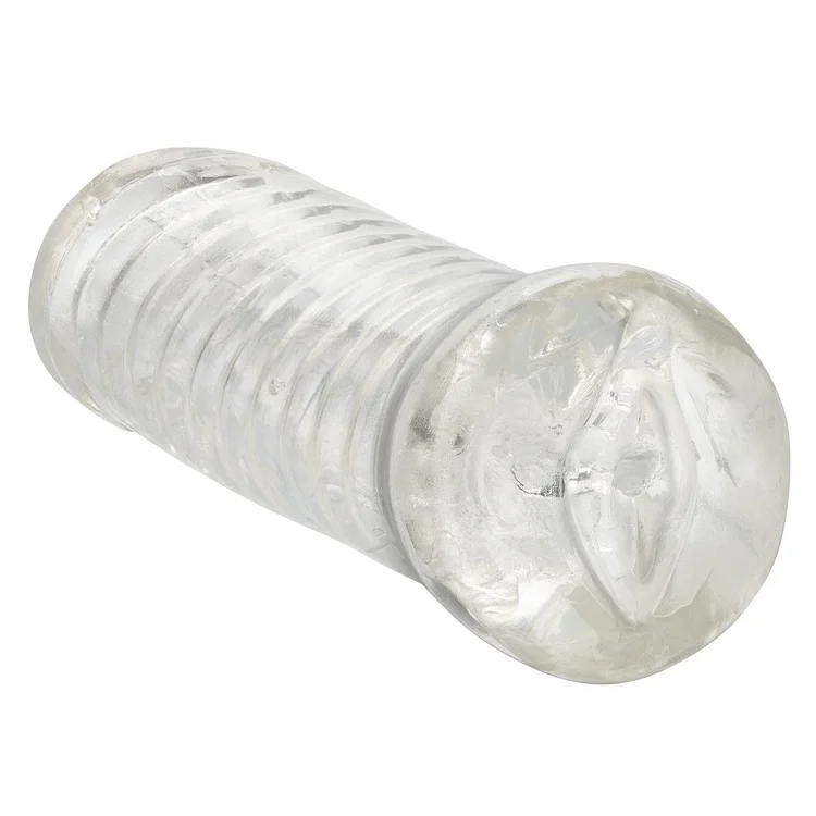 pornhint Pornhint Basic Essentials Tight Pussy Masturbator 3.2 Inch Clear