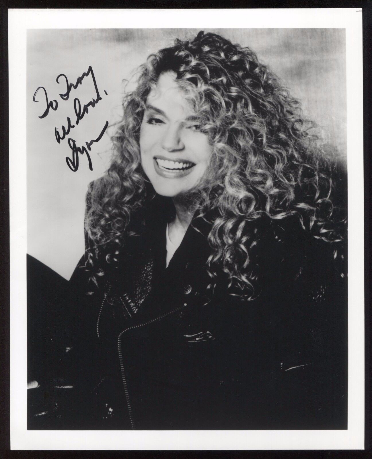 Dyan Cannon Signed 8x10 Photo Poster painting Autographed Photo Poster paintinggraph Vintage Signature To Troy