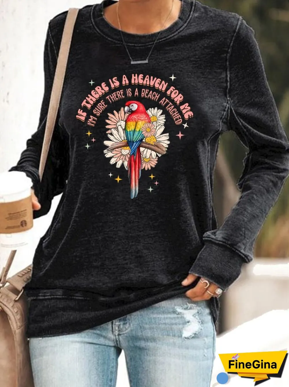 Women's If There's A Heaven For Me Casual Sweatshirt