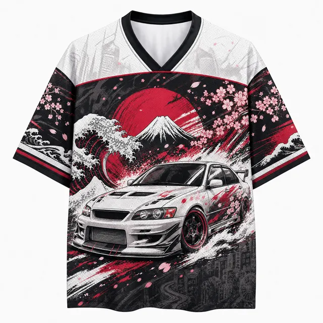 Techwear JDM Moto 02 Short Sleeve Jersey