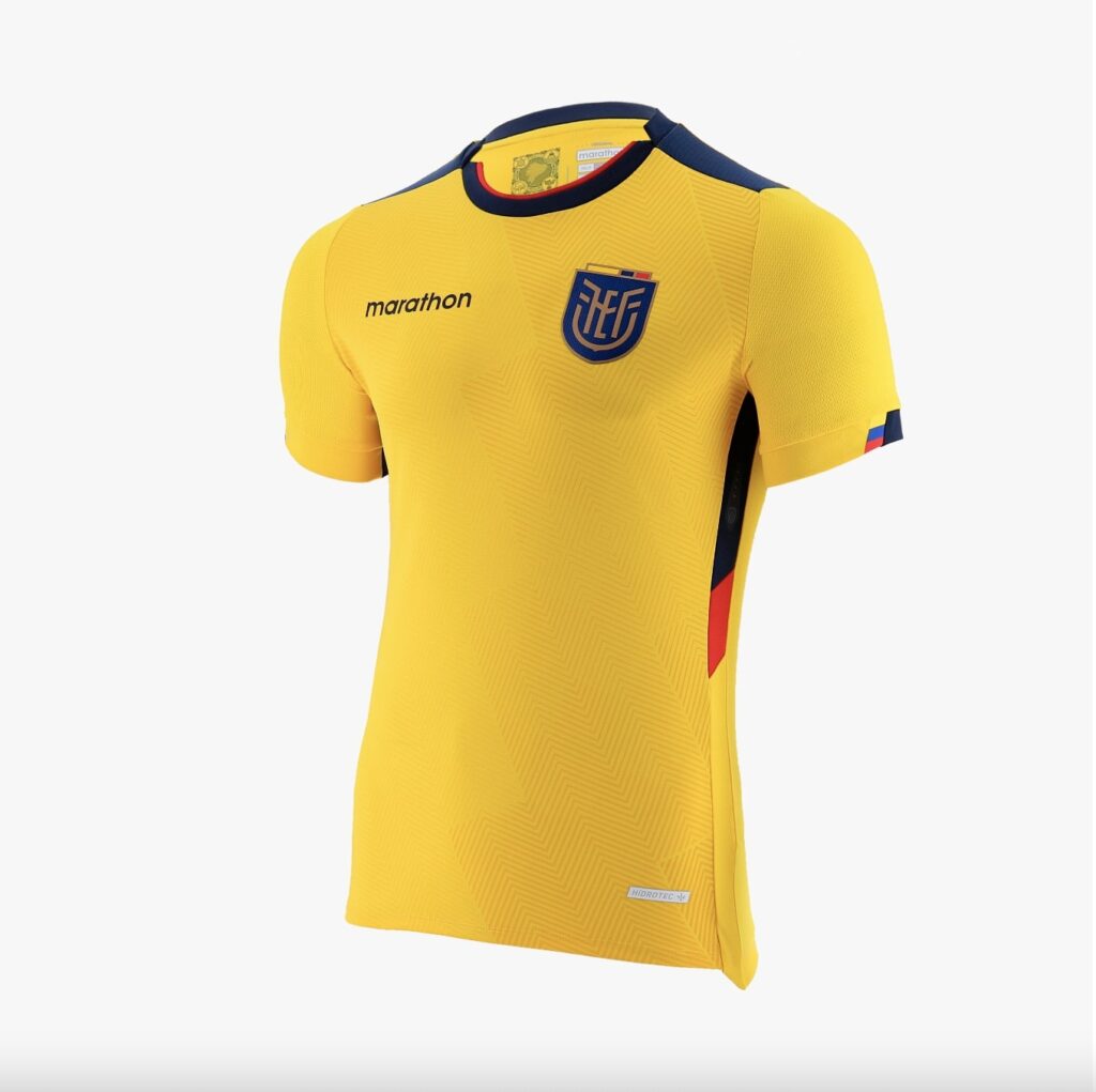 Équateur maillot coupe du monde 2022 Maillot De Fou, site maillot de foot pas cher