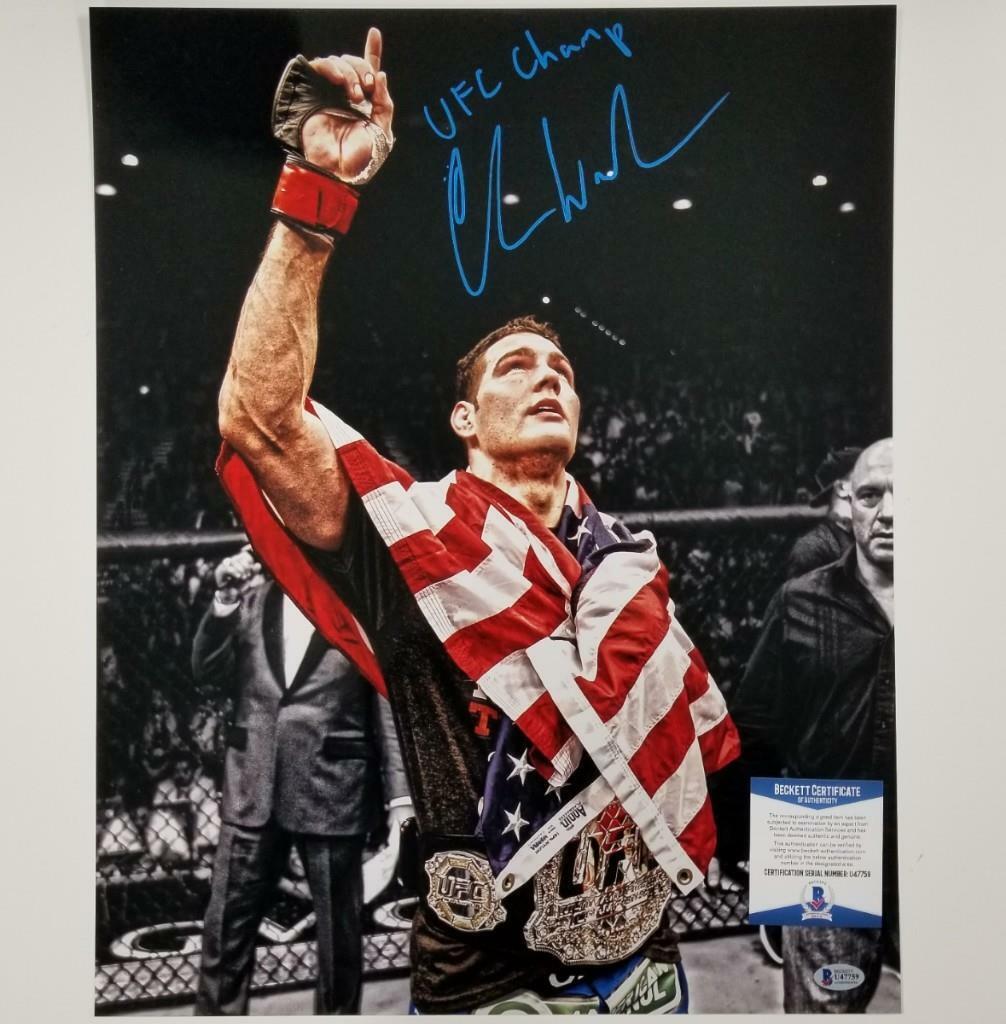 Chris Weidman signed UFC Champ