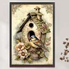 (Big Size) Bird And Birdcage - 11CT Counted Cross Stitch 40*60cm/15.75*23.62in