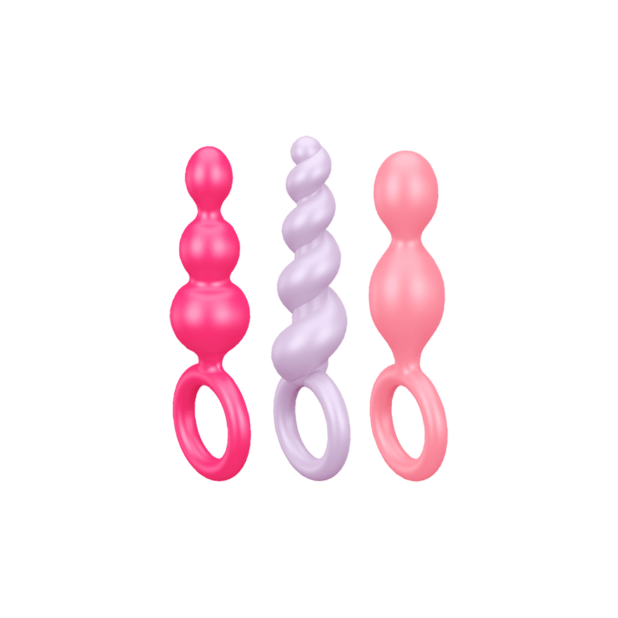 Satisfyer Booty Call Silicone Beginner Training Anal Plugs