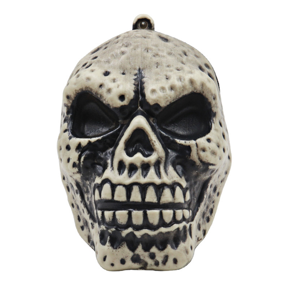 

Halloween Artificial Skull Head Horror Art Ornament Home Bar Party Supply, 501 Original