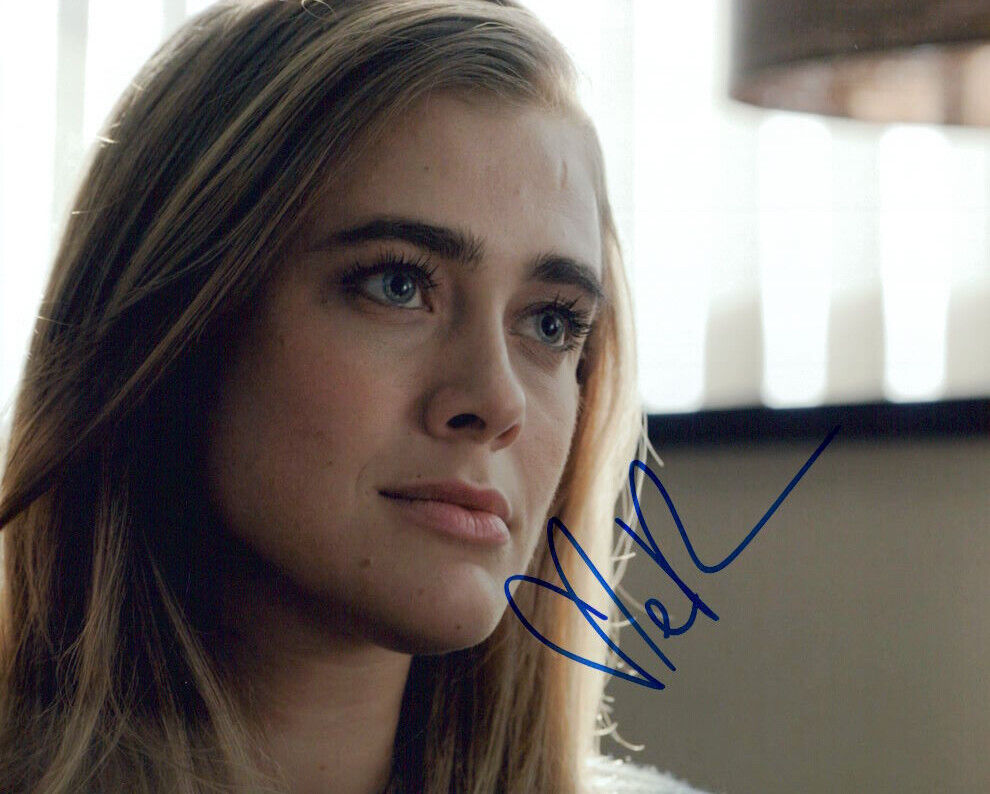 Melissa Roxburgh (Manifest) signed authentic 8x10 Photo Poster painting COA