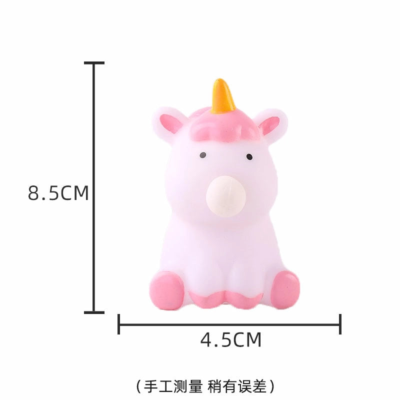 Squishy Toy Christmas Animal Santa Claus Snowman PVC TPR Toys