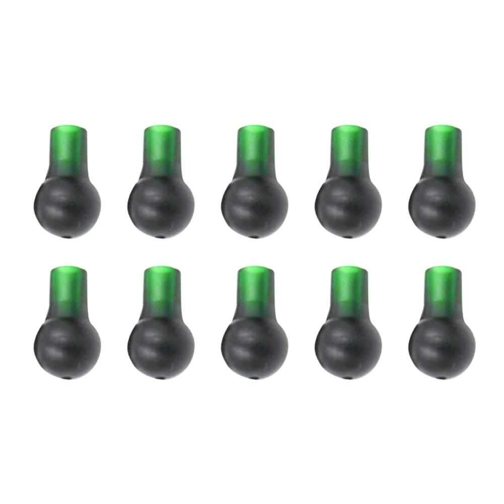 

10pcs 10/12mm Round Head Buffer Beads Terminal Rigs Carp Fishing Tackle, Green, 501 Original