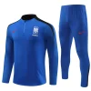 2024 South Korea Color Blue Training Jacket Set