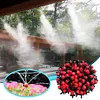 500Pcs 1/4 Inch Adjustable Drip Irrigation Emitters for Balcony Yard Greenhouse