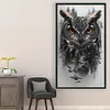 Owl Silhouette-11CT Stamped Cross Stitch 40*70cm/15.75*27.56in(Big Size) tapestrymarket