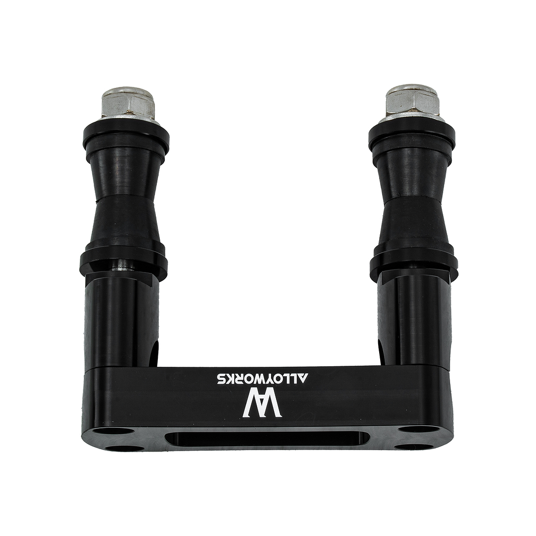 Alloyworks Aluminum 1 1/8" Handlebar Clamp Billet For Yamaha YFZ450 450R 450X Anti Vibe