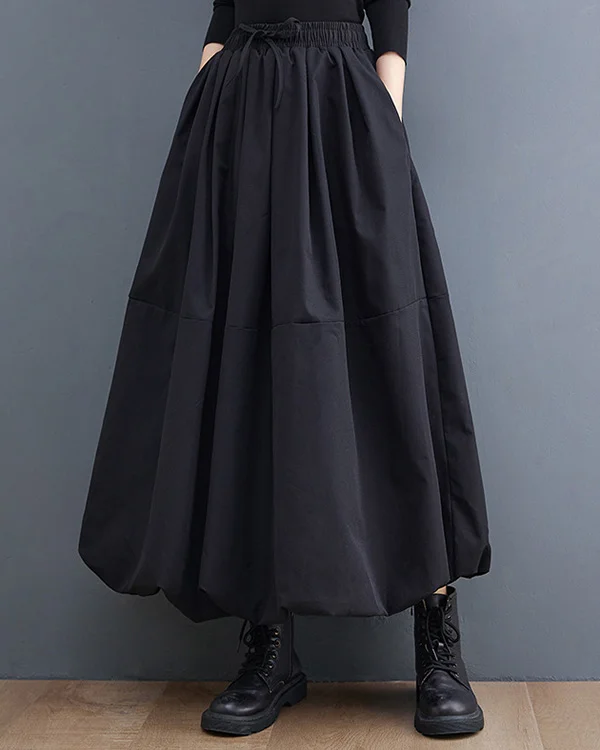Retro A-line Bud Skirt