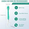 5 in 1 Mini Toothbrush & Floss & Tongue Scraper & Toothpick Set