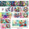 12Pcs Diamond Painting Butterfly Hummingbird Dragonfly Greeting Card Set with Envelope