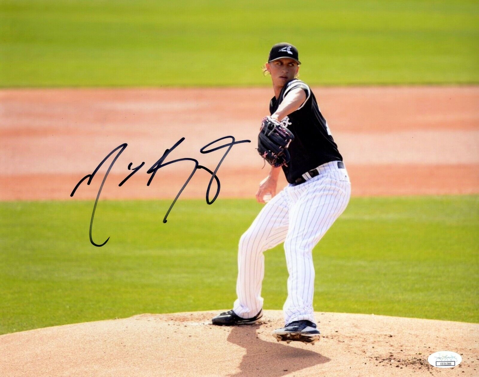 Michael Kopech Signed 11x14 Photo Poster painting JSA COA Auto Rookie RC White Sox Photo Poster paintinggraph 17