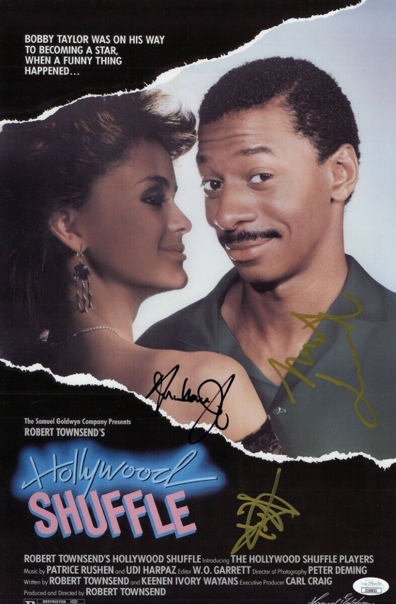 Hollywood Shuffle Autographed 11X17 Photo Poster painting Wayans Townsend Johnson JSA II59833