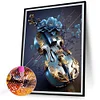 Diamond Painting-DIY Full Round Drill Violin