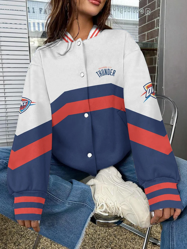 Oklahoma City Thunder  Limited Edition Full-Snap Casual Jacket