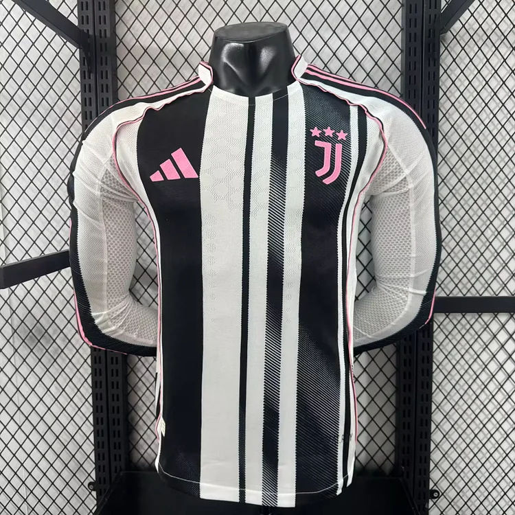 25/26 Juventus Home Long Sleeve Player Edition