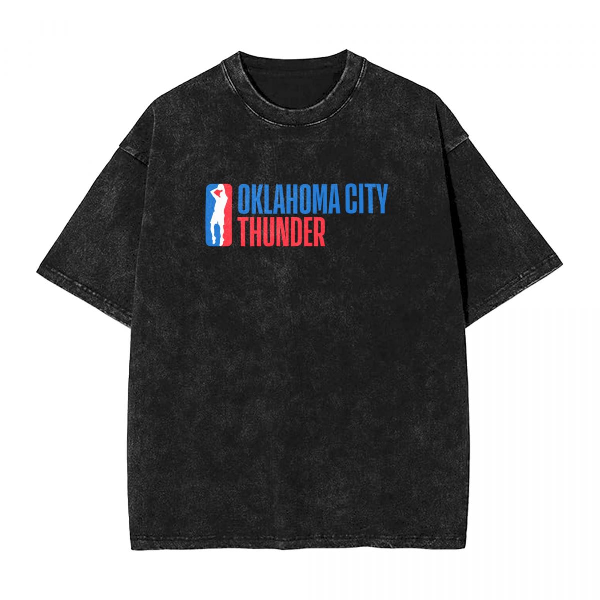 Oklahoma City Thunder Vintage Oversized T-Shirt Men's