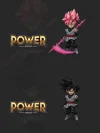Super Saiyan Rose Son Goku & Goku Black - Dragon Ball Statue - Power Studio