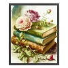 (Stamped/Counted) Flowers Books - 11CT Cross Stitch 40*50cm