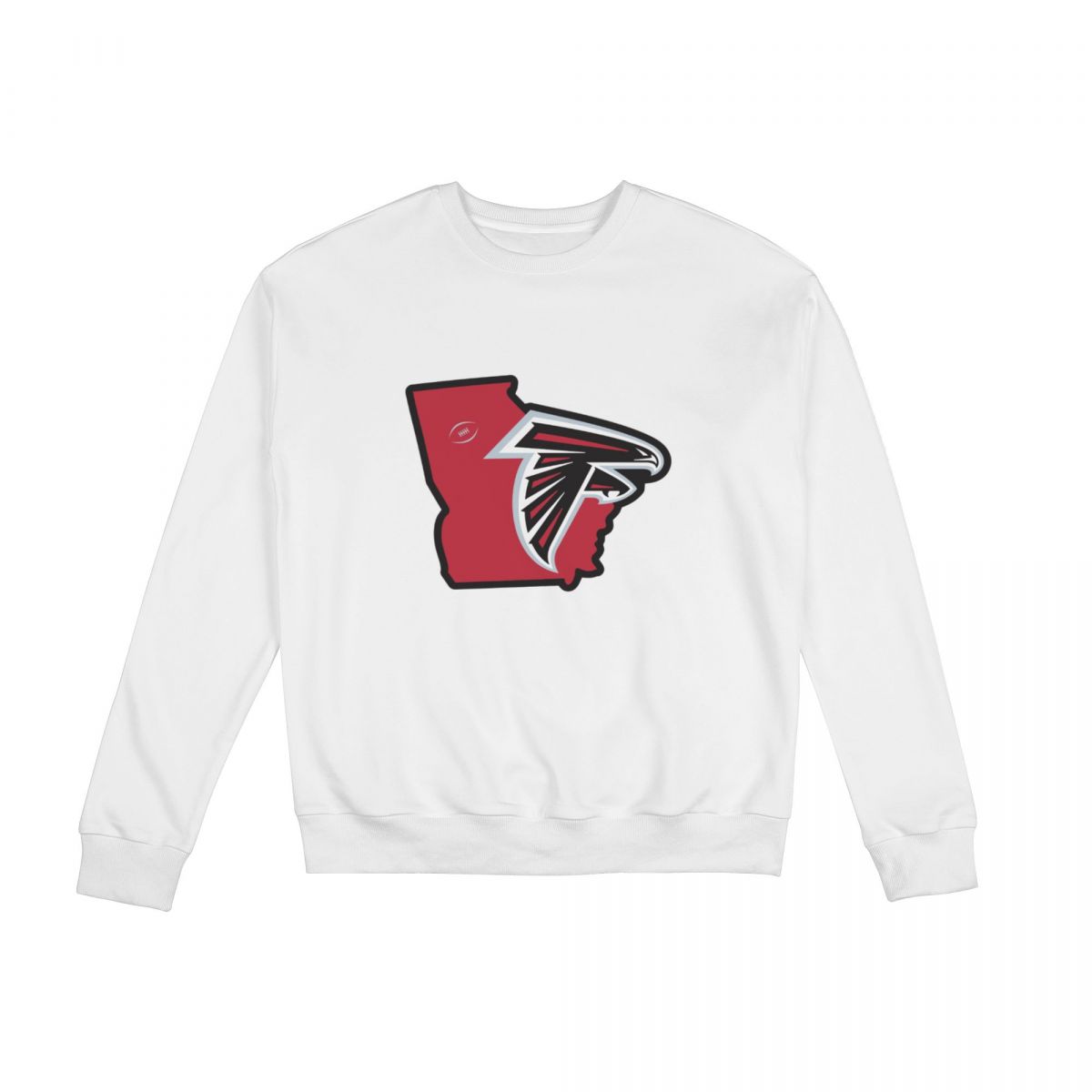 Atlanta Falcons Home State Logo Unisex Round Neck Sweatshirt