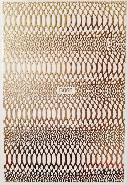 New 3D Bohemia Self-Adhesive Neon Curve Serpentine Letter Stripe Nails Stickers Acrylic Decorations Manicure Design-Nail Inspo