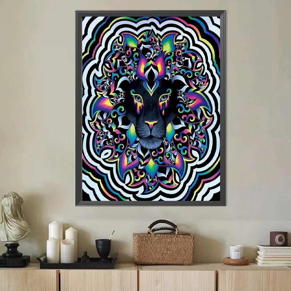 Diamond Painting - Full Round Drill - Panther(Canvas|40*50cm)