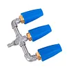 3 in 1 Pressures Washer Turbo Nozzle with 1/4 Inch Quick Connection 360 Degree Rotating Tip Turbo Nozzle 4000 PSI for Garden Car Concrete Brick