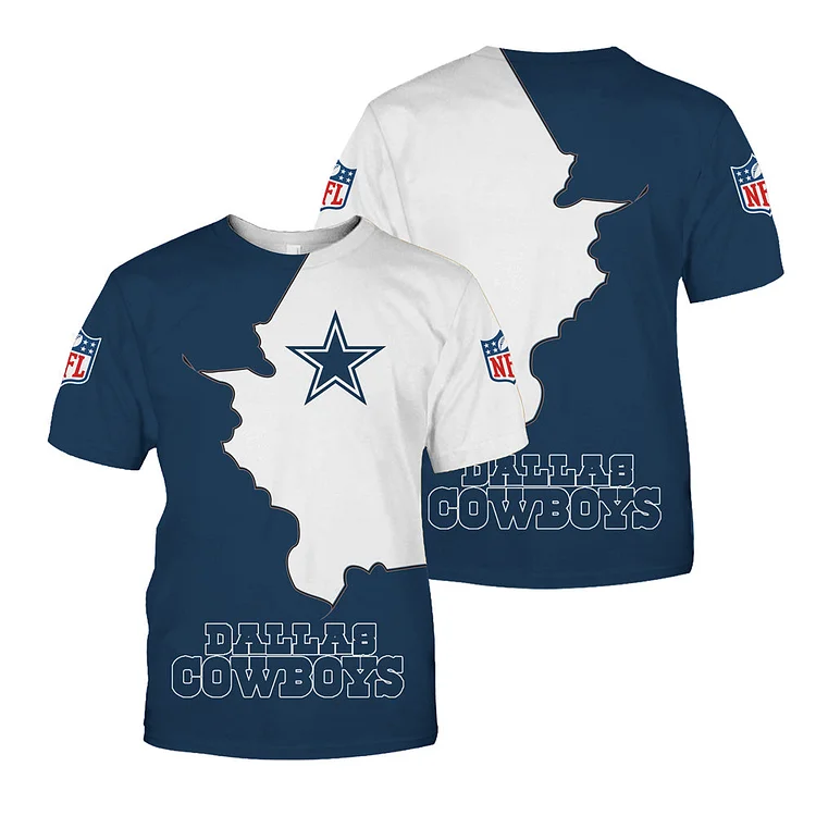 Dallas Cowboys All Over Print T-Shirt