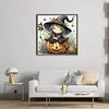 Halloween Witch-11CT Stamped Cross Stitch 40*40cm/15.75*15.75in tapestrymarket