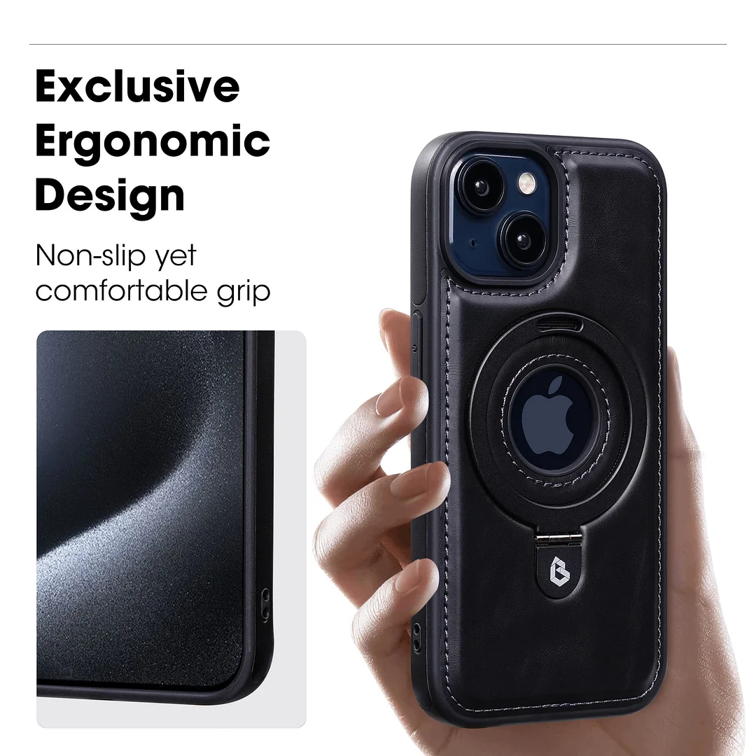 iPhone series mobile phone leather protective case