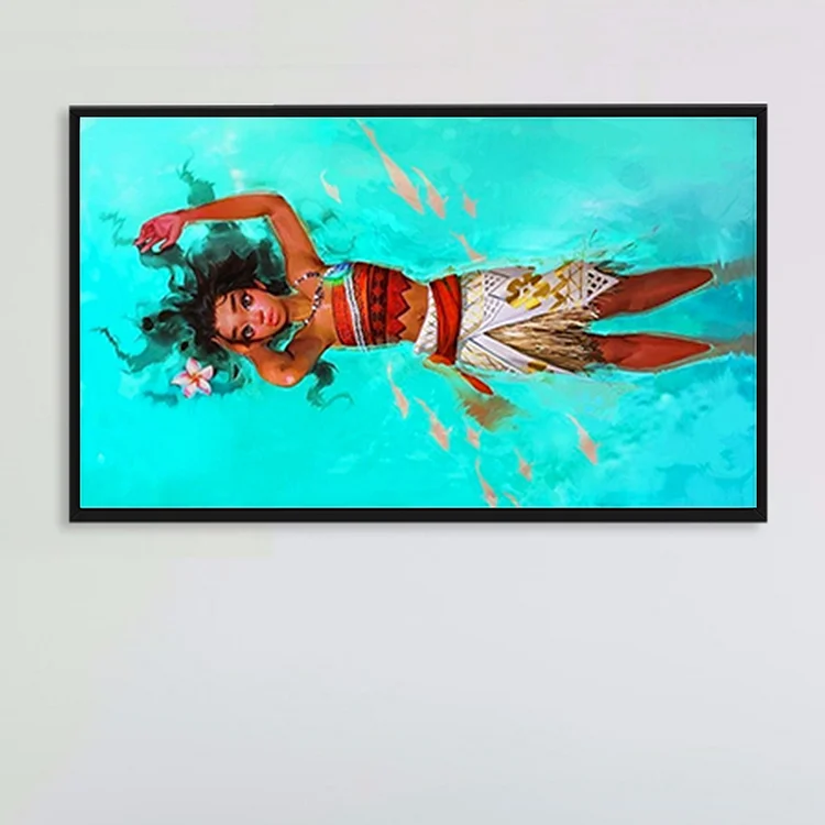 Moana - Full Round Drill Diamond Painting - 30*50CM(Canvas)