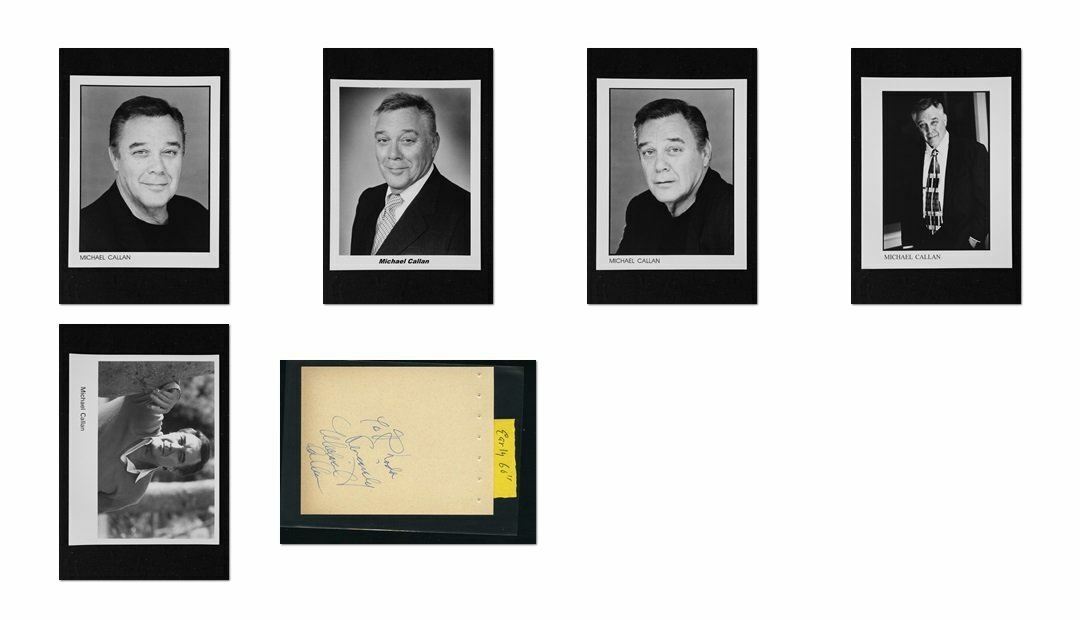 Michael Callan - Signed Autograph and Headshot Photo Poster painting set - One Life to Live