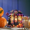 Acrylic Halloween Theme Table Top Diamond Painting Ornament Kits (Candy Shop)