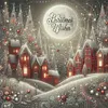 Christmas Scenery-14CT Stamped Cross Stitch 40*40cm/15.75*15.75in tapestrymarket