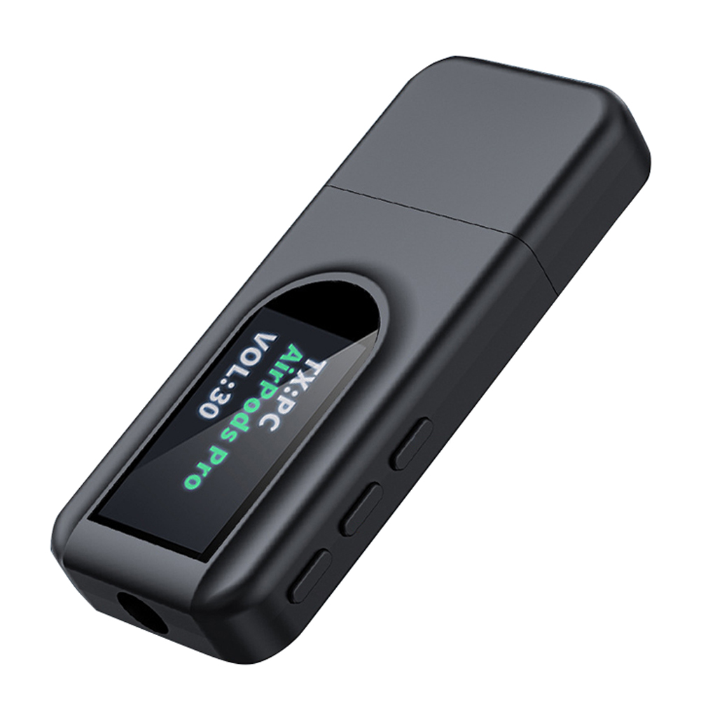 

Wireless Audio Bluetooth Adapter 2 in 1 USB AUX Receiver Transmitter Dongle, 501 Original