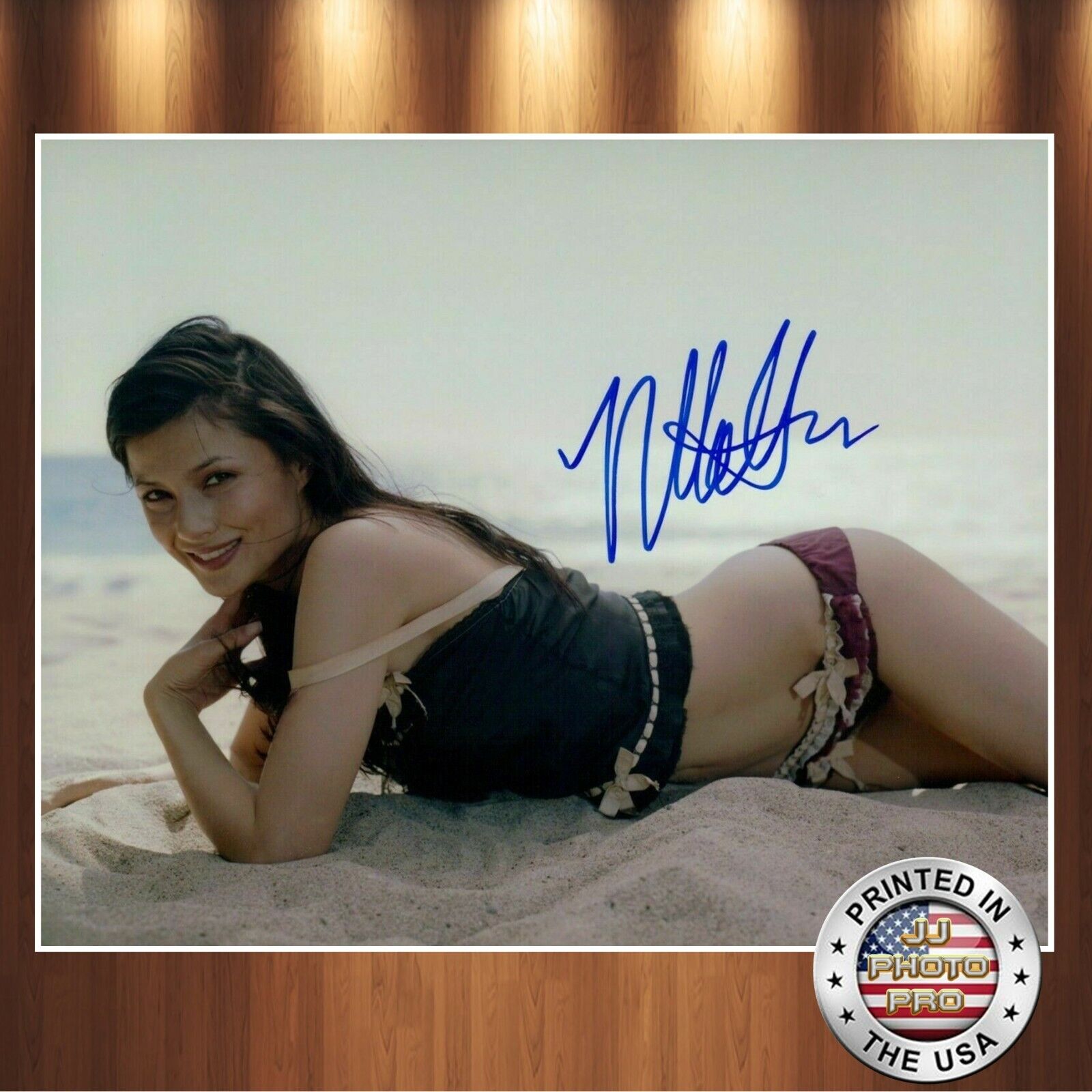 Natassia Malthe Autographed Signed 8x10 Photo Poster painting (BloodRayne) REPRINT